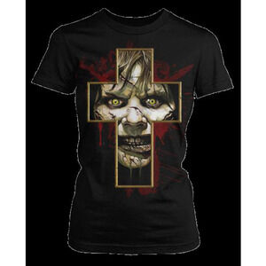 Regan Curse Exorcist Horror Character Fan Graphic T-Shirt